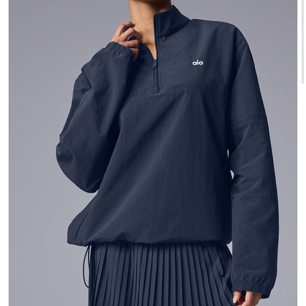 Alo Pullover Track Jacket